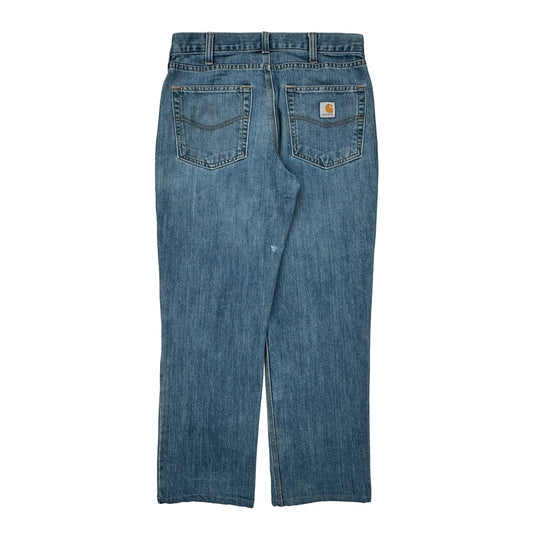 Carhartt Jeans - 32W 30L Blue Cotton Blend