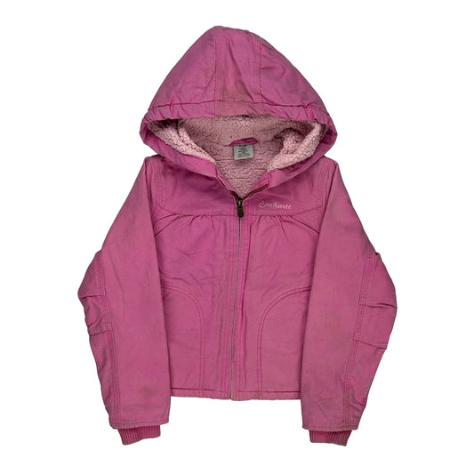 Age 8 Carhartt Jacket - Small Pink Cotton