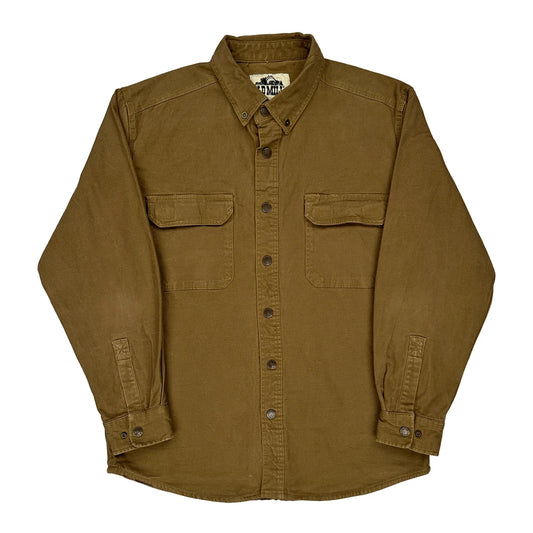 Old Mill Shirt - Medium Brown Cotton