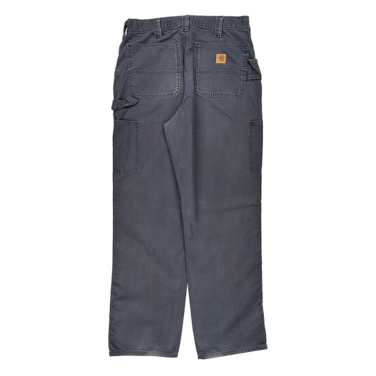 Carhartt Carpenter Trousers - 32W 33L Navy Cotton