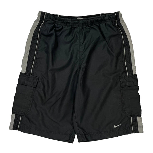 Nike Cargo Cargo Shorts - Mediumw 10L Grey Polyester