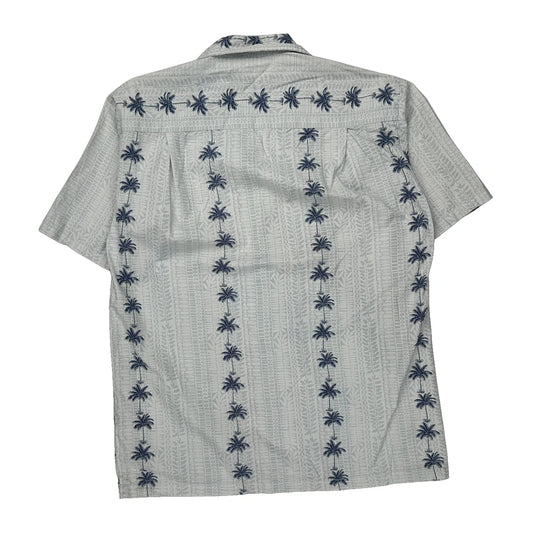 Vintage Pacific Legend Hawaiian Shirt - Large White Cotton