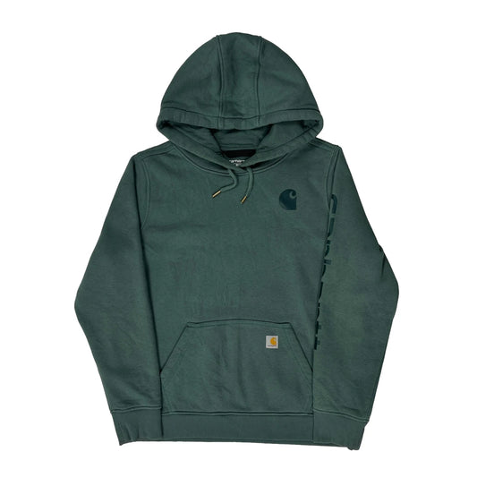 Carhartt Hoodie - Large Green Cotton