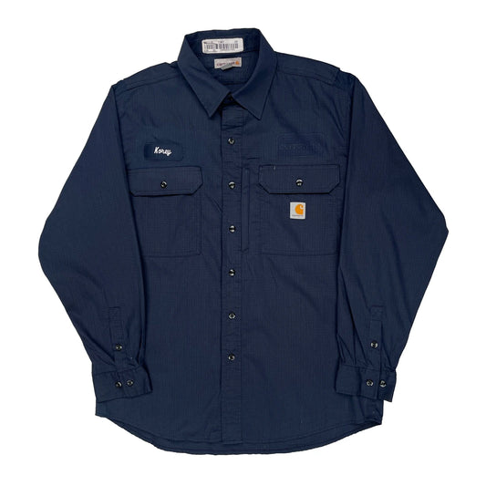 Carhartt Shirt - Large Blue Cotton