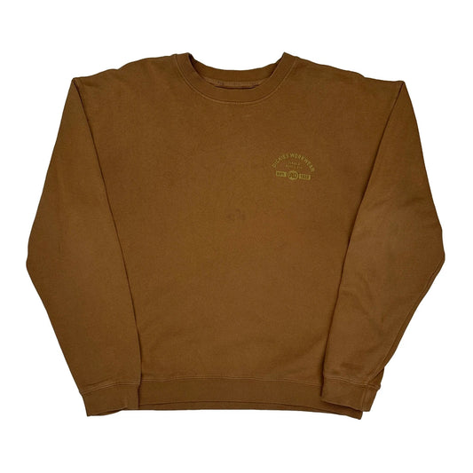 Dickies Sweatshirt - Small Brown Cotton