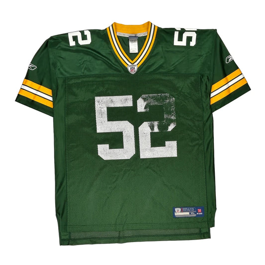 Green Bay Packers Reebok Nfl Jersey - XL Green Polyester