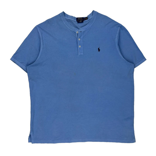 Polo By Ralph Lauren T-Shirt - XL Blue Cotton
