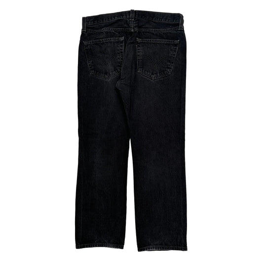501 Levis Jeans - 34W 30L Black Cotton