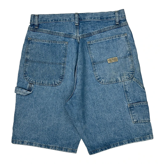 Wrangler Denim Shorts - 31W 9L Blue Denim