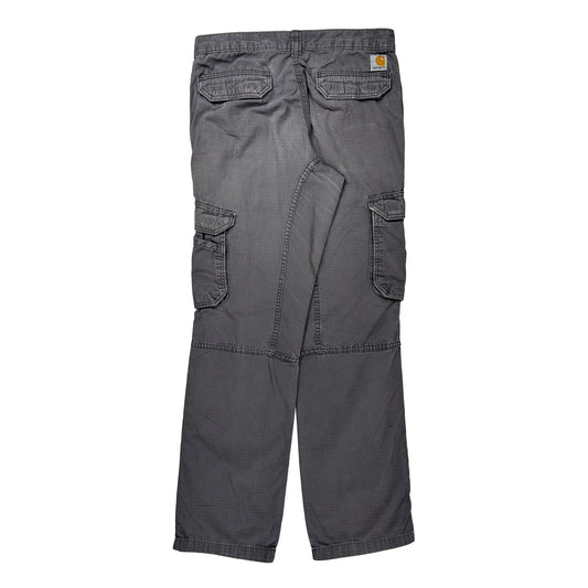 Carhartt Cargo Trousers - 30W 31L Grey Cotton