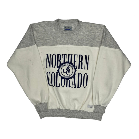 University Of Northern Colorado Gear College Sweatshirt - XL Grey Polyester Blend