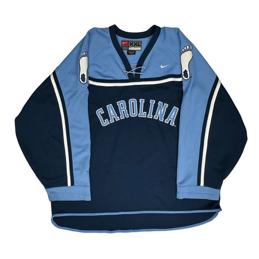 Carolina Nike College Jersey - 2XL Navy Polyester