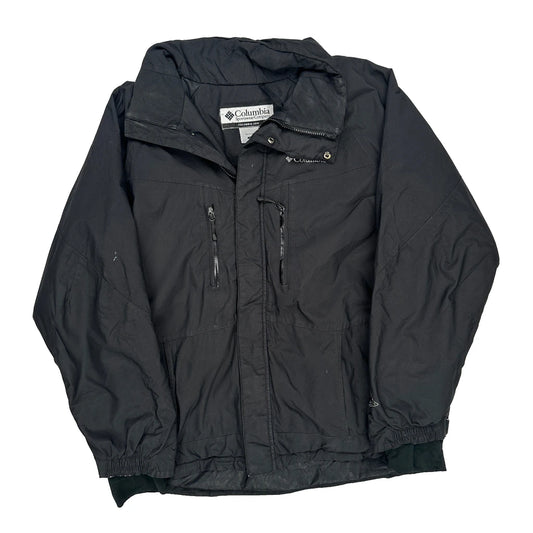 Columbia Jacket - Large Black Polyester