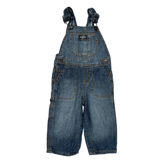 18 Months Oshkosh Dungarees - 2XS Blue Cotton