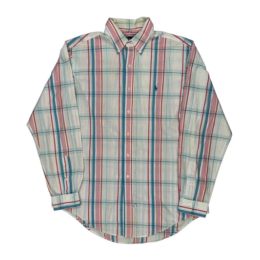 Ralph Lauren Checked Shirt - Large Multicoloured Cotton