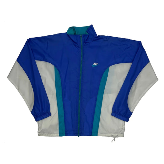 Nike Windbreaker - Medium Blue Polyester