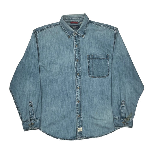 Levis Denim Shirt - XL Light Wash Cotton