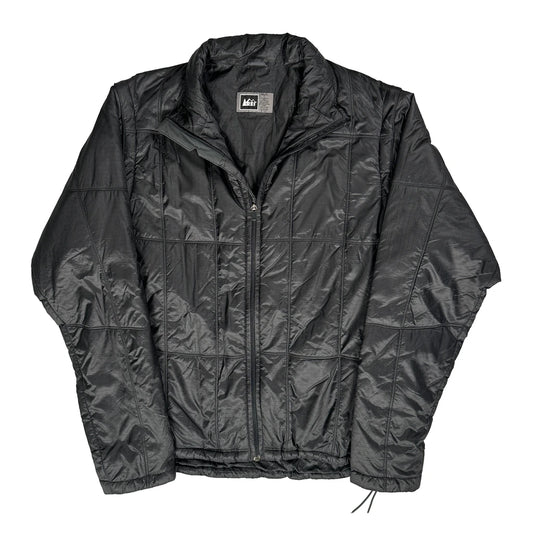 Rei Jacket - Large Black Nylon