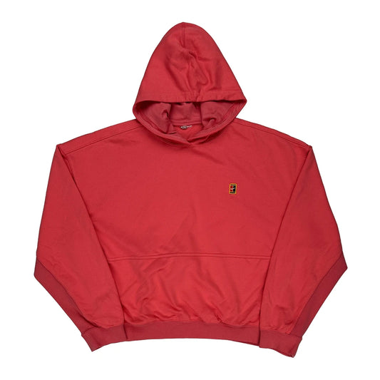 Nike Tn Hoodie - 2XL Red Cotton