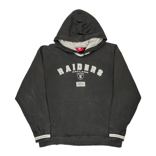 Oakland Raiders Nfl Hoodie - XL Black Cotton