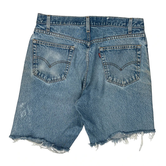 Levis Denim Shorts - 32W 9L Light Wash Cotton