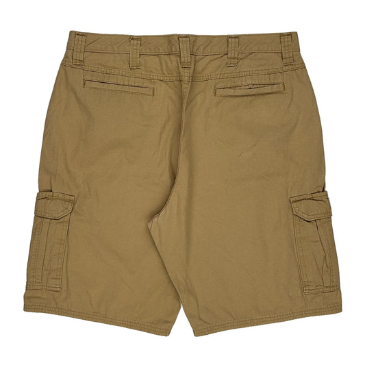Wrangler Cargo Shorts - 36W 10L Beige Cotton