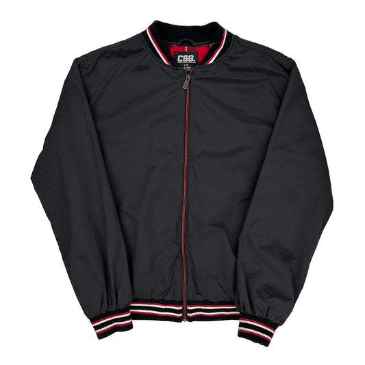 Csg Bomber Jacket - Large Black Polyester