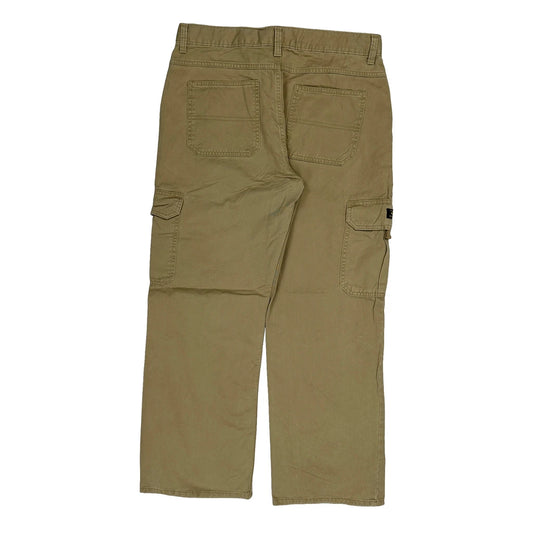 Old Navy Cargo Trousers - 32W UK 12 Khaki Cotton