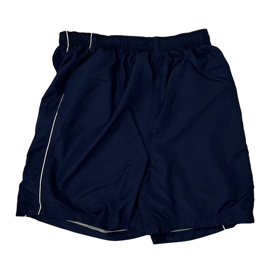 Vintage Reebok Sport Shorts - Large Blue Polyester