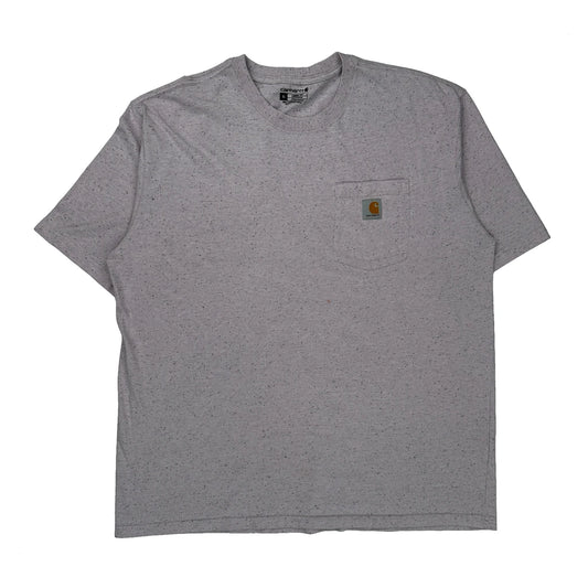 Carhartt T-Shirt - XL Grey Cotton