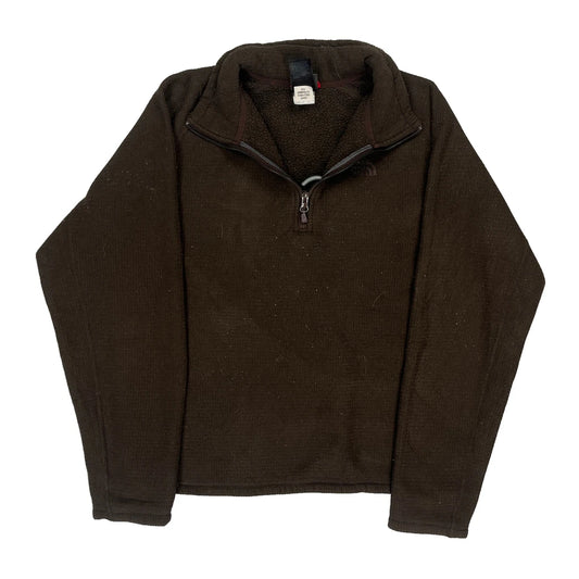 The North Face Fleece - Small Brown Polyester