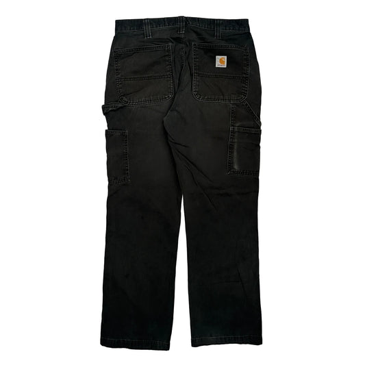 Carhartt Carpenter Trousers - 31W 29L Black Cotton