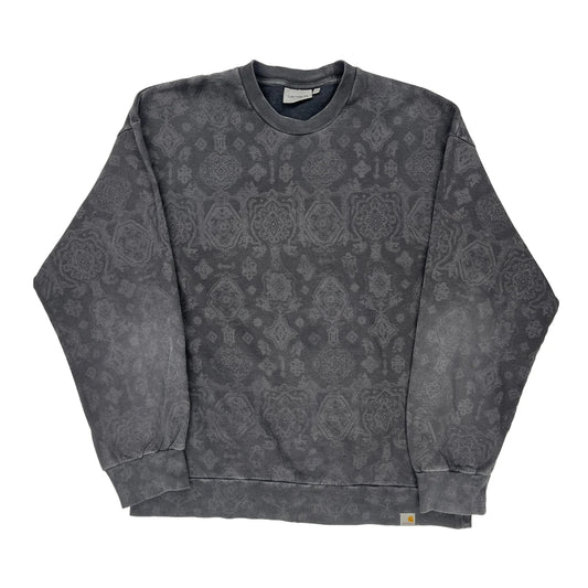 Carhartt Sweatshirt - 2XL Grey Cotton