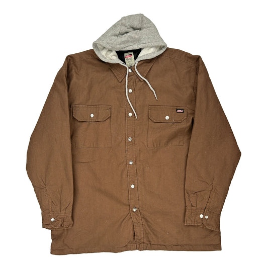 Dickies Jacket - 2XL Brown Cotton