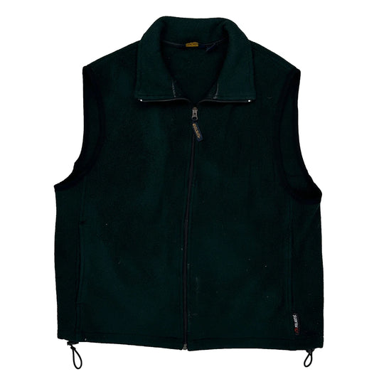 Vintage Woolrich Gilet - Large Green Polyester
