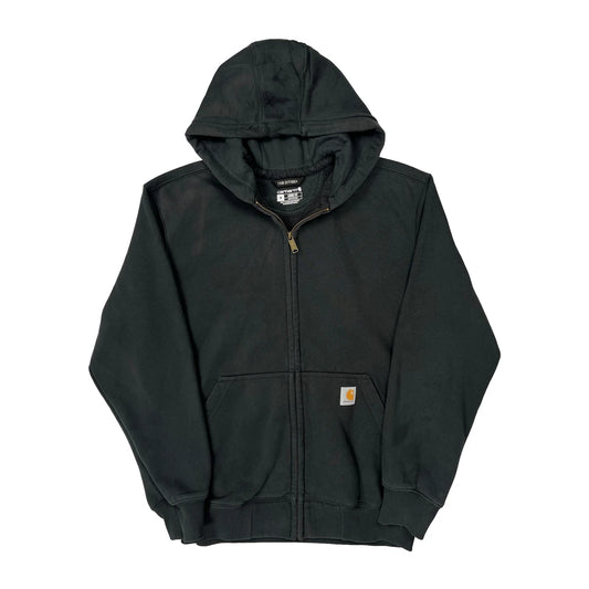 Vintage Carhartt Hoodie - Medium Black Cotton