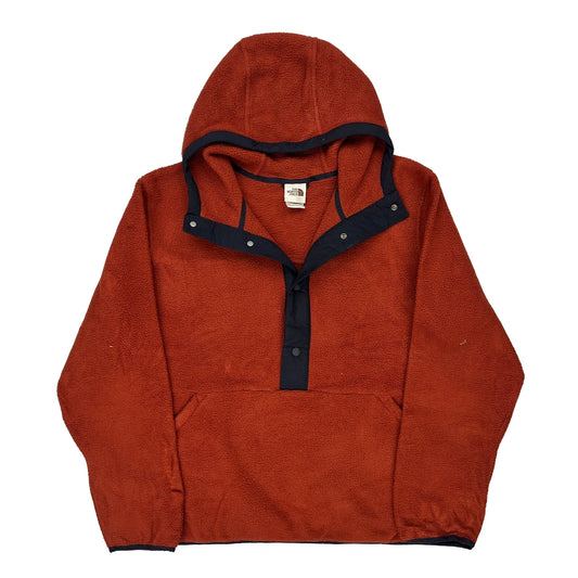 The North Face Fleece - XL Red Polyester