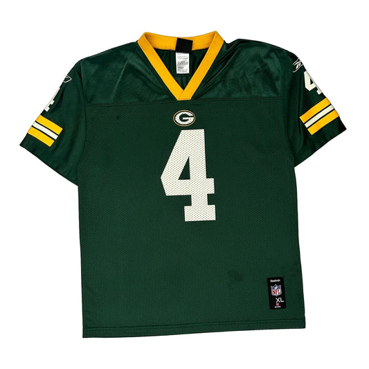 Age 16 Green Bay Packers Reebok Nfl Jersey - XL Green Polyester