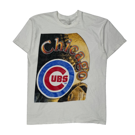 Chicago Cubs Unbranded Graphic T-Shirt - Large Multicoloured Cotton