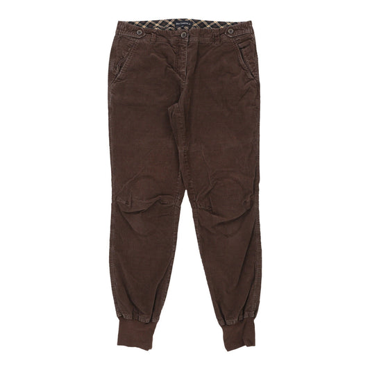 Best Company Cord Trousers - 32W UK 10 Brown Cotton