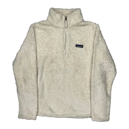 Patagonia Fleece - Large Cream Polyester