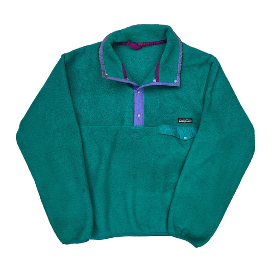 Made In USA Patagonia Fleece - Large Blue Polyester