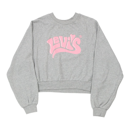 Vintage grey Age 10 Levis Sweatshirt - girls x-small