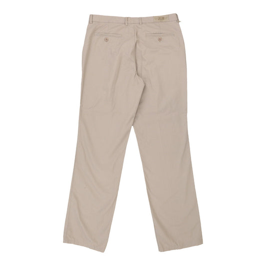 Vintage beige Nuviluni Trousers - mens 36" waist
