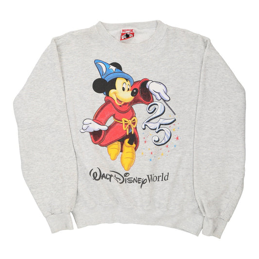 Vintage grey Walt Disney World Mickey Inc Sweatshirt - womens small