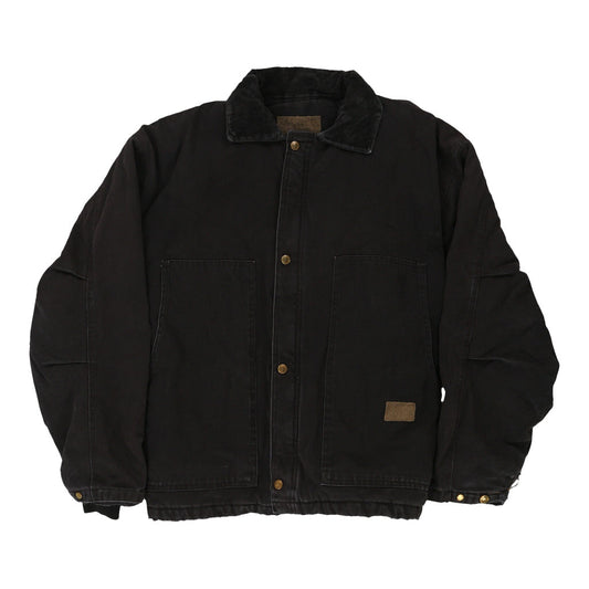 Vintage black Unbranded Jacket - mens large