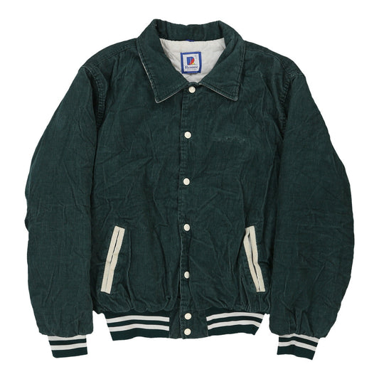 Vintage green Made in USA Pennridge Green Jackets Rennoc Varsity Jacket - mens x-large