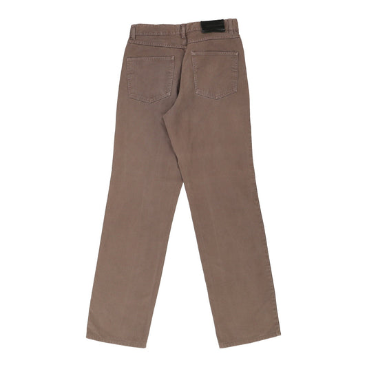 Vintage brown Versace Trousers - mens 31" waist