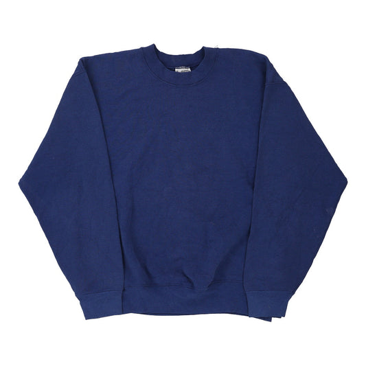 Vintage navy Made in USA Blank Pro Spirit Sweatshirt - mens x-large