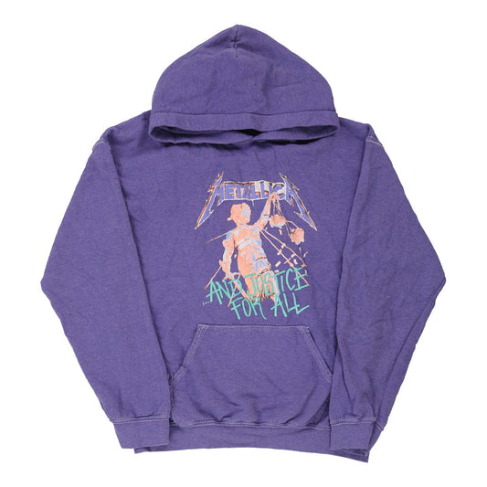 Vintage purple Metallica Hoodie - womens medium
